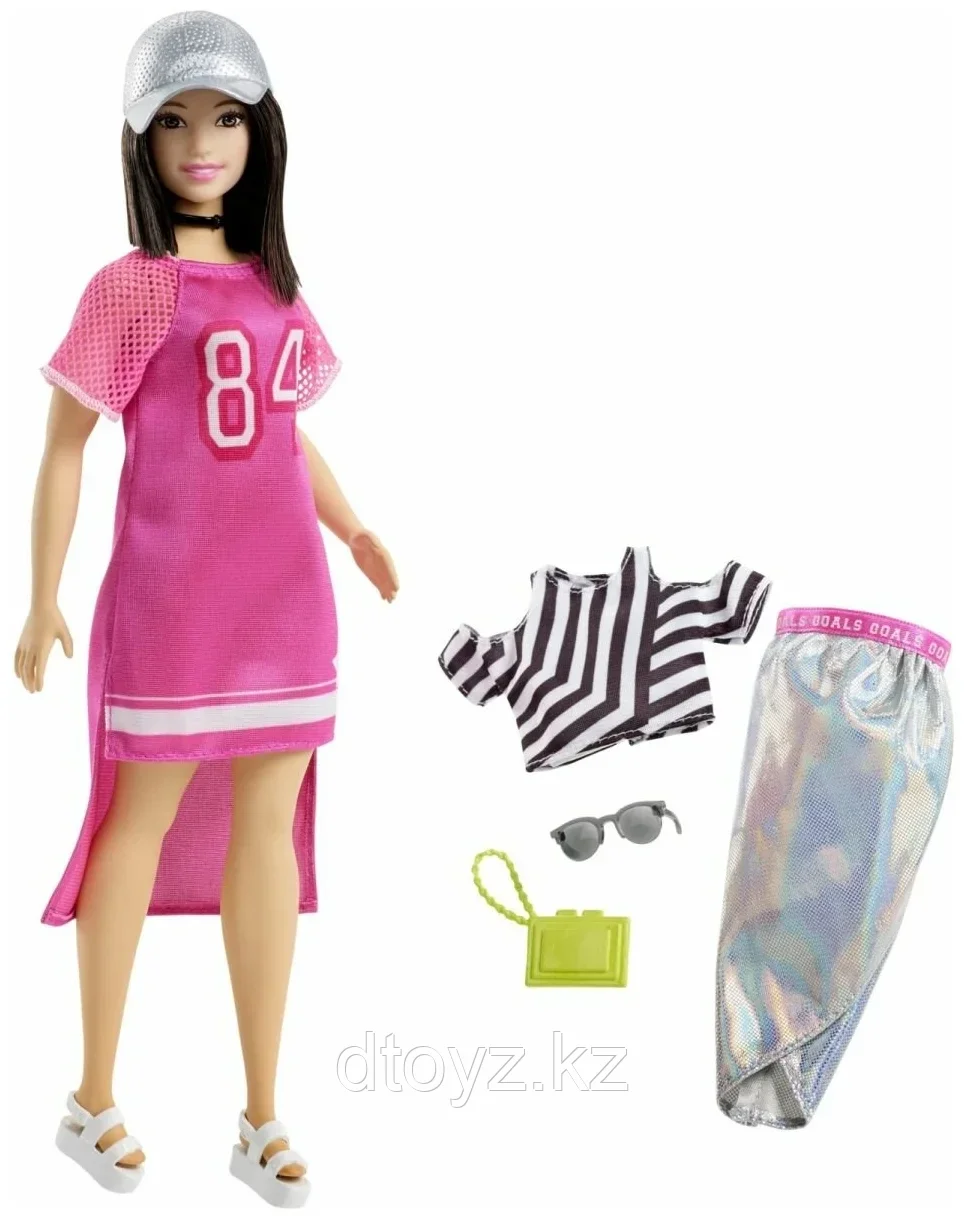 Кукла Barbie Игра с модой Брюнетка с дополнительным комплектом одежды, FRY81 - фото 2 - id-p102749028