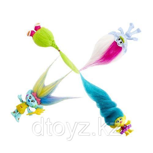 Hasbro B7364 Trolls 4 кейіпкерден тұратын ойын жинағы Керемет шаш үлгілері - фото 4 - id-p102749256