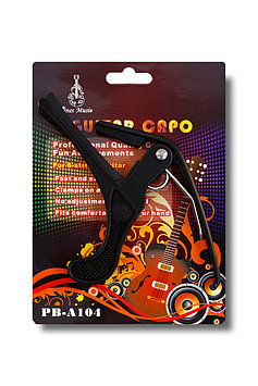 Каподастр для гитары Guitar Capo PB-A104 черный
