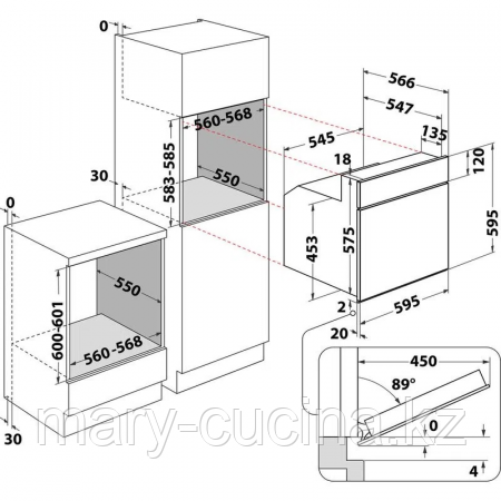 Духовой шкаф Whirlpool AKZ9 6230 WH - фото 2 - id-p102751398