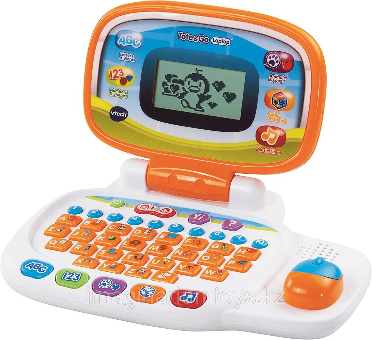 Детский компьютер VTech игровой,интерактивный,обучающий ноутбук Tote&Go Laptop - фото 2 - id-p102751716