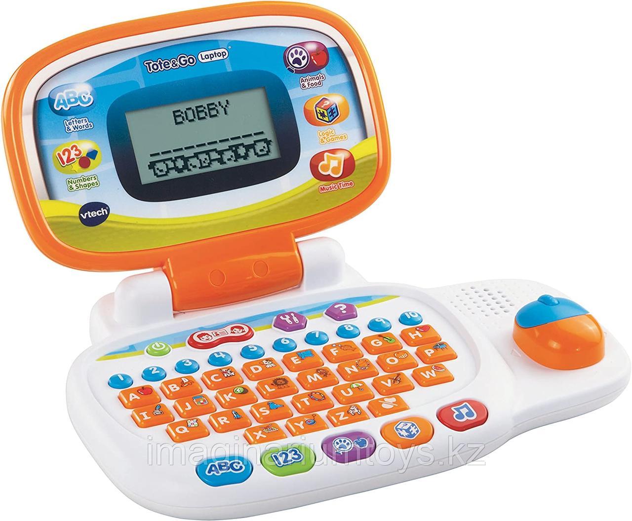 Детский компьютер VTech игровой,интерактивный,обучающий ноутбук Tote&Go Laptop - фото 3 - id-p102751716