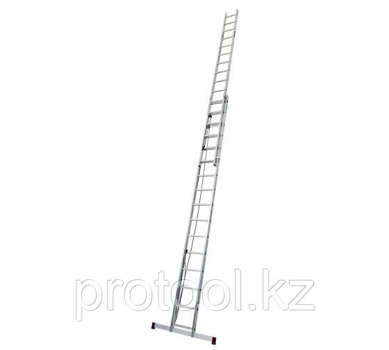 Двухсекционная лестница, вытягиваемая тросом KRAUSE CORDA 2х16 031525