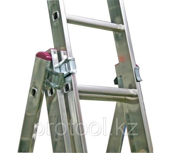 Трехсекционная алюминиевая лестница 3х9 Krause Corda 010391 - фото 2 - id-p102753546