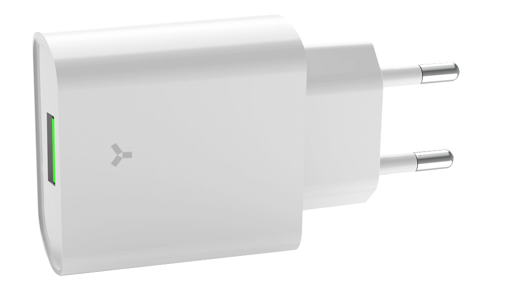 Accesstyle Sunset 18WU Зарядное устройство с USB и TYPE-C и функцией быстрой зарядки White