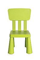 Детский стул, зелёный
