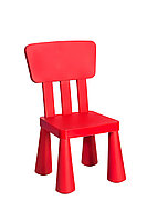 Детский стул, красный