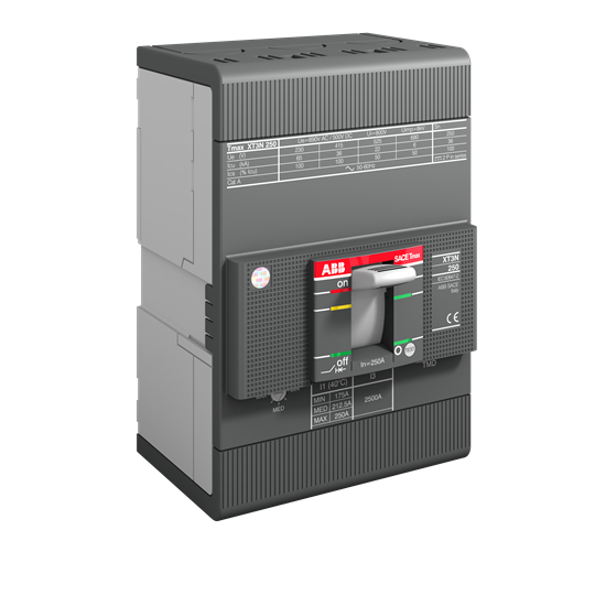 Автоматический выключатель ABB XT3N 250 TMD 250-2500 3p F F - фото 2 - id-p102755527
