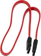 Интерфейсный кабель, SATA, 0.50 м., Красный