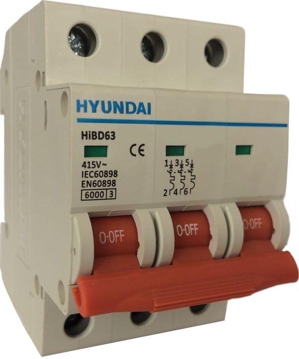 Автоматы hyundai купить. Выключатель автоматический Hyundai 63 3p. Hyundai автоматические выключатели HIBD. Hibd63-s Hyundai автоматический выключатель. Автоматический выключатель Hyundai 32а 3p.