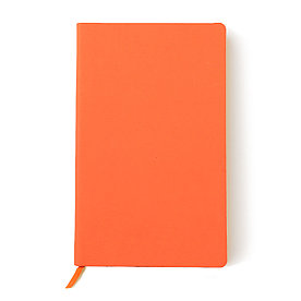 Блокнот A5 Lux Touch, оранжевый