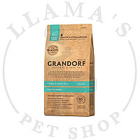 Grandorf 4 Meat & Brown Rice Adult All Breed 3 кг корм сухой четыре вида мяса и бурый рис для взрослых собак
