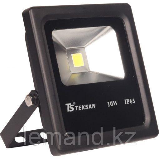 Прожектор LED TS010 10W 6000K BLACK - фото 1 - id-p102759869