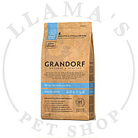 Grandorf white Fish & Brown Rice Adult All Breeds Грандорф корм для собак белая рыба с бурым рисом 3 кг