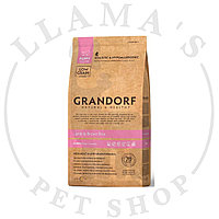 GRANDORF Dog Puppy Грандорф Ягненок с бурым рисом для щенков 3кг