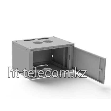 Шкаф телекоммуникационный антивандальный металлический, для оборудования 19", 9U,  В465хШ600хГ450