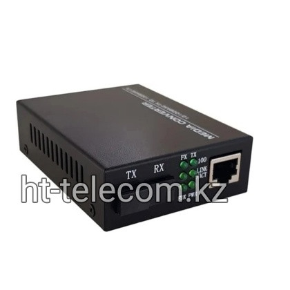 Медиаконвертер 100Base-FX / 100Base-T, WDM, разъем SC, Tx/Rx: 1550/1310нм, расстояние до 20км