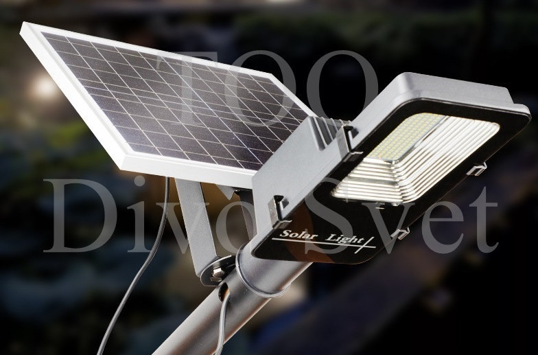 Светильник на солнечной батарее S03-100W "Premium", комплект с кронштейном. Уличный фонарь солнечный 100 Ватт. - фото 10 - id-p65391416