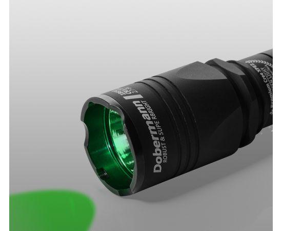 Тактический фонарь Armytek Dobermann XP-E2 Зелёный свет