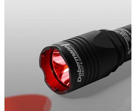 Тактический фонарь Armytek Dobermann XP-E2 Красный свет, фото 2