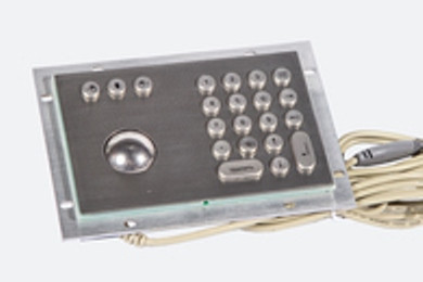 Металлическая антивандальная клавиатура Numeric Keypad c трекболом TG-PC-NKP
