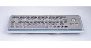 Металлическая антивандальная клавиатура c Track ball трекбол trackball TG-PC-ET