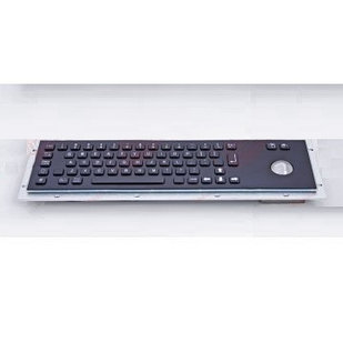 Металлическая антивандальная клавиатура c Track ball трекбол trackball TG-PC-D-BL