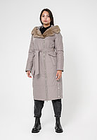Женская зимняя куртка «UM&H 261677620» бежевый, фото 1