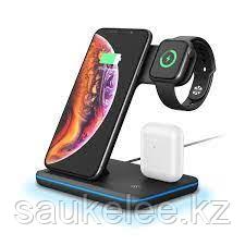 Зарядки 3-in-1 Fast Wireless Charging Station, фото 2