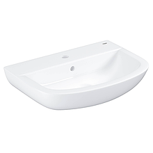 Раковина подвесная 55, с крепежами, с переливом, альпин-белый Grohe Bau Ceramic 39440000