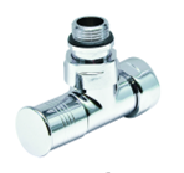 Вентиль запорный угловой колп. г/ш 3/4"х1/2" 8202-1SCH0405