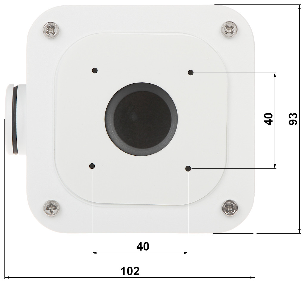 Распределительная коробка для цилиндрических мини-камер UNV TR-JB05-A-IN - фото 4 - id-p102777104