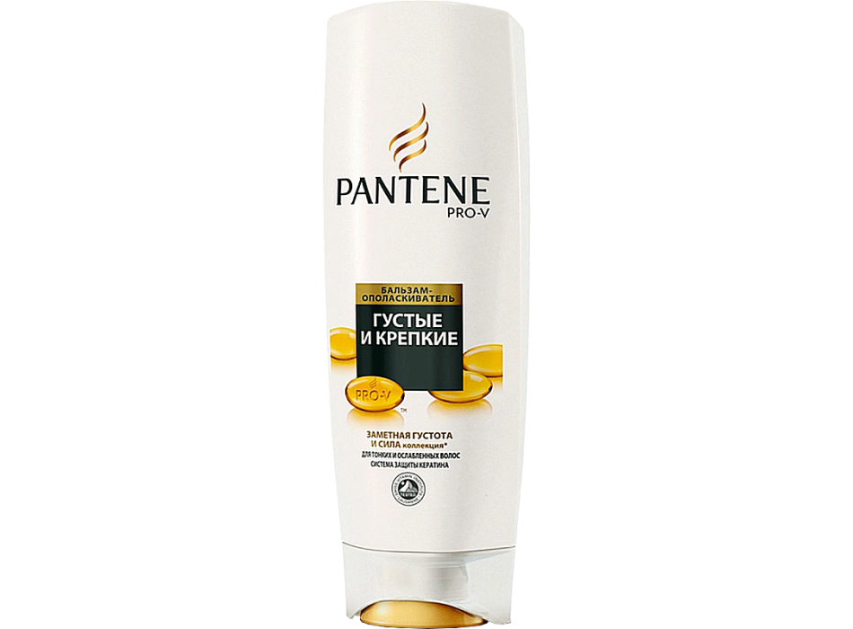 Бальзам-ополаскиватель Pantene Pro-V Для тонких и ослабленных волос. Густые и крепкие, 200 мл