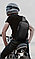 Кросс-боди сумка слинг Bange BG-22085 (черная), фото 5