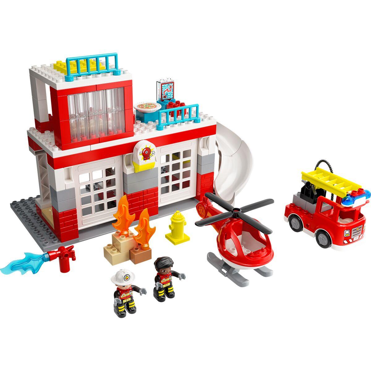 LEGO Пожарная часть и вертолёт DUPLO 10970 - фото 2 - id-p102781490