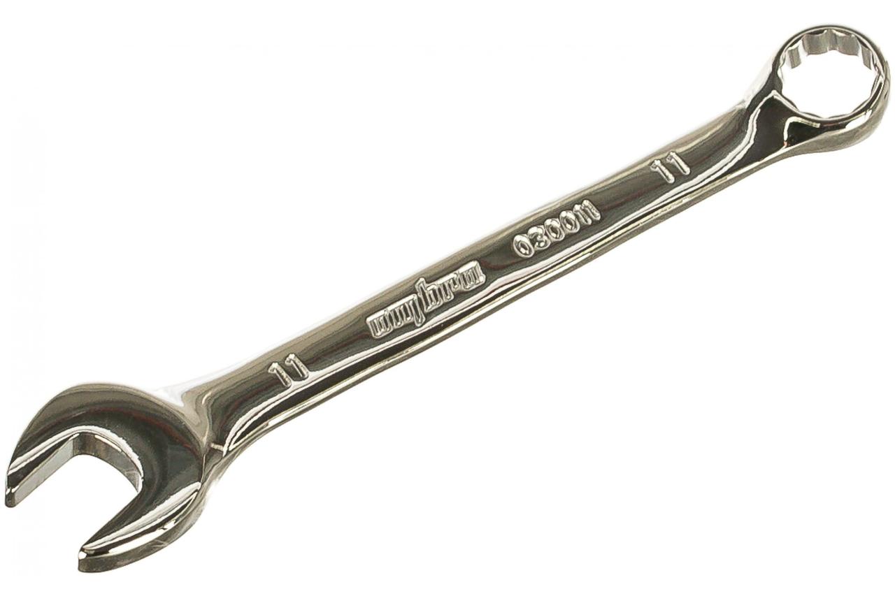 Ключ гаечный комбинированный, 11 мм 030011