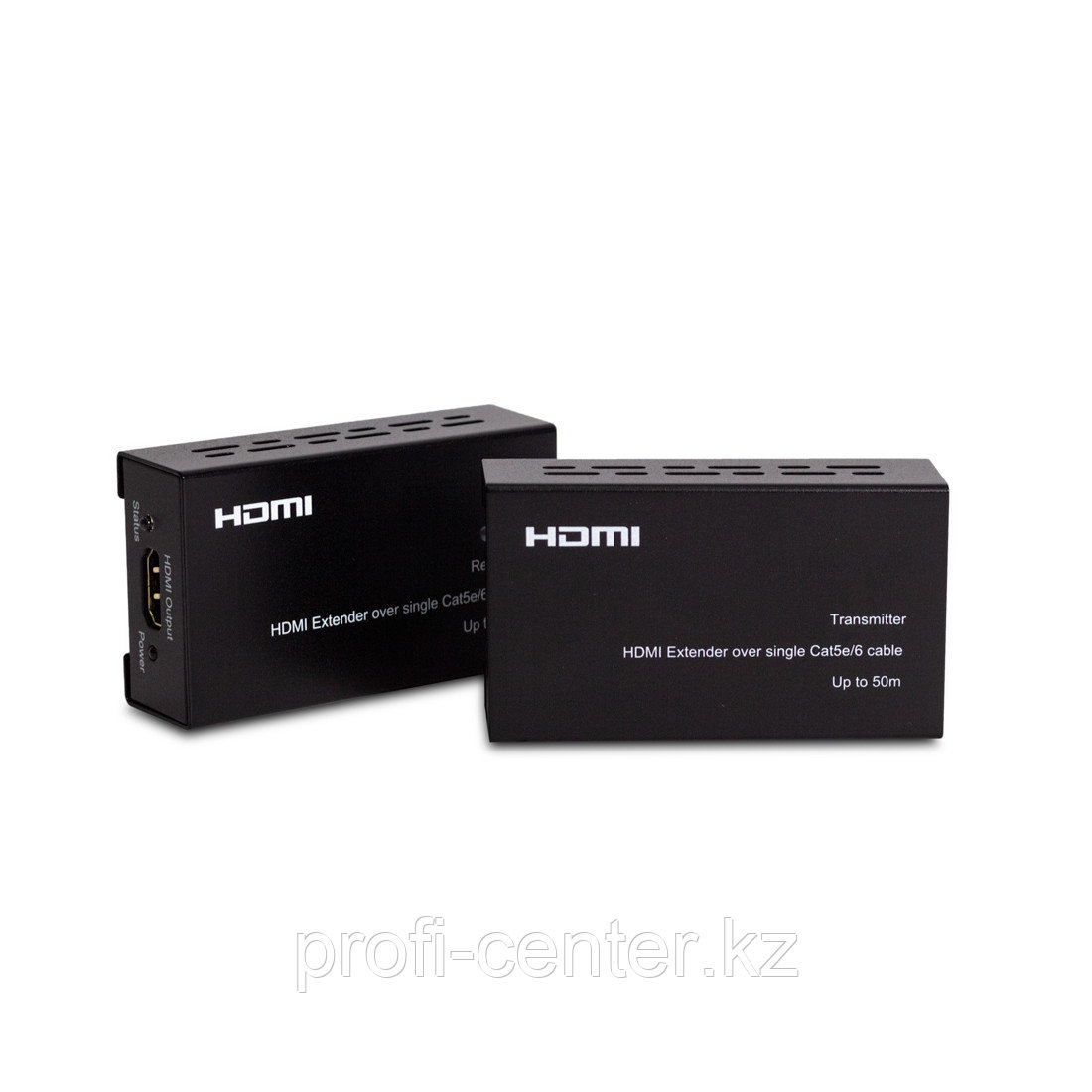 Удлинитель, DELUXE, HDEX-50m, Передатчик-приёмник HDMI сигнала, Дистанция до 50м по Cat5e/6, Разрешение до