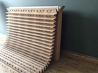 Картонный лабиринтный фильтр для покрасочной камеры