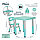 Детский стол со стульчиком Pituso L-ZY07 Тurquoise, фото 7