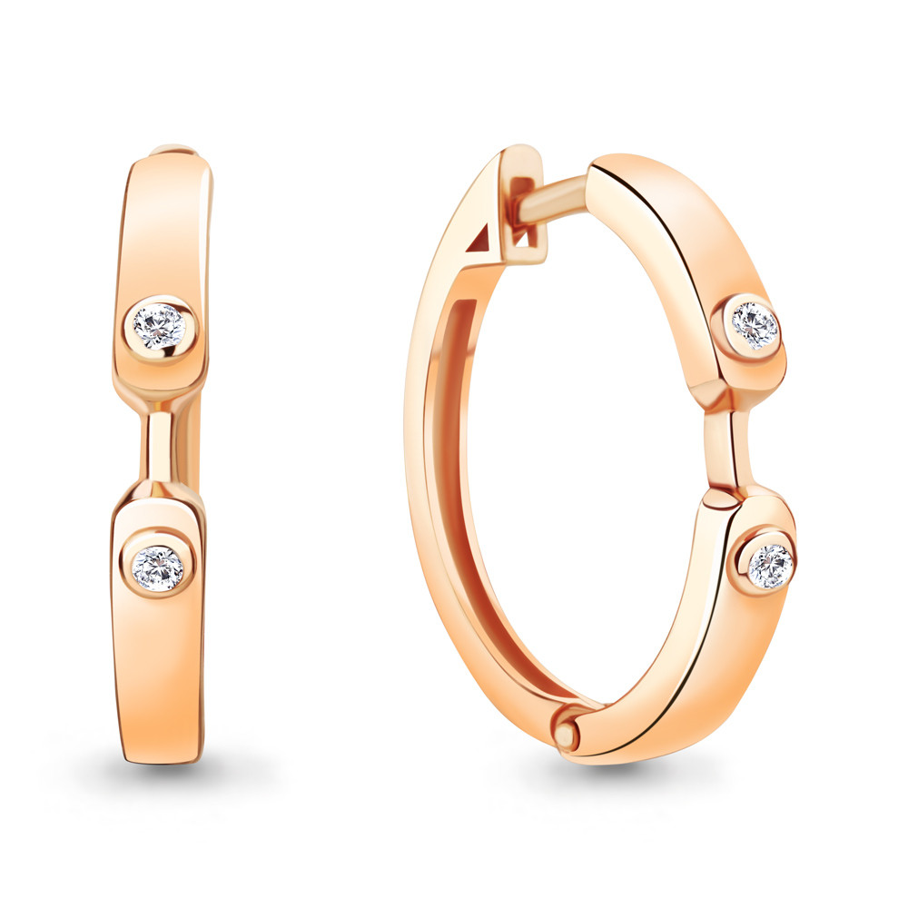 Серебряные серьги Фианит Aquamarine 49008А.6 позолота