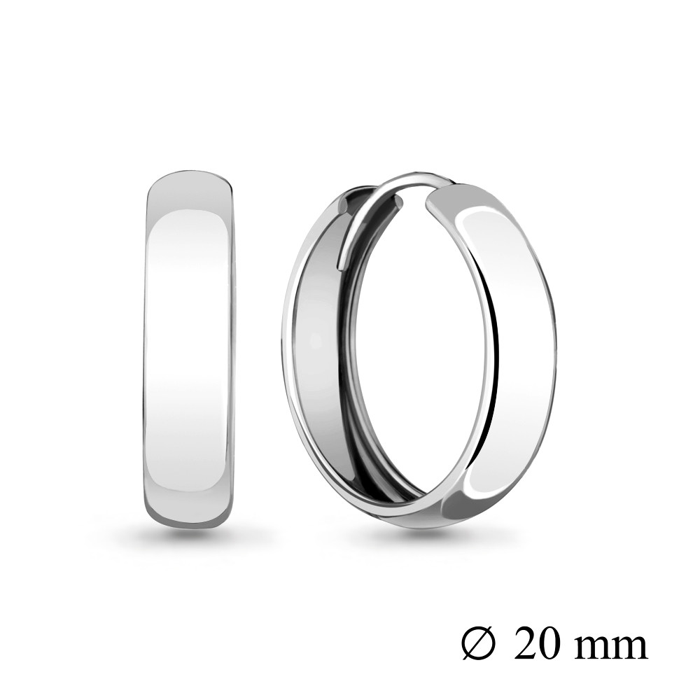 Серебряные серьги Aquamarine 31370.5 серебро с родием