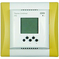 Комплект - термостат DTF, белая рамка Элегант, датчик температуры TC-3m