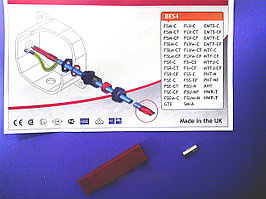Набор BPS4 конечной заделки нагревательного кабеля с силиконовым наконечником № 4