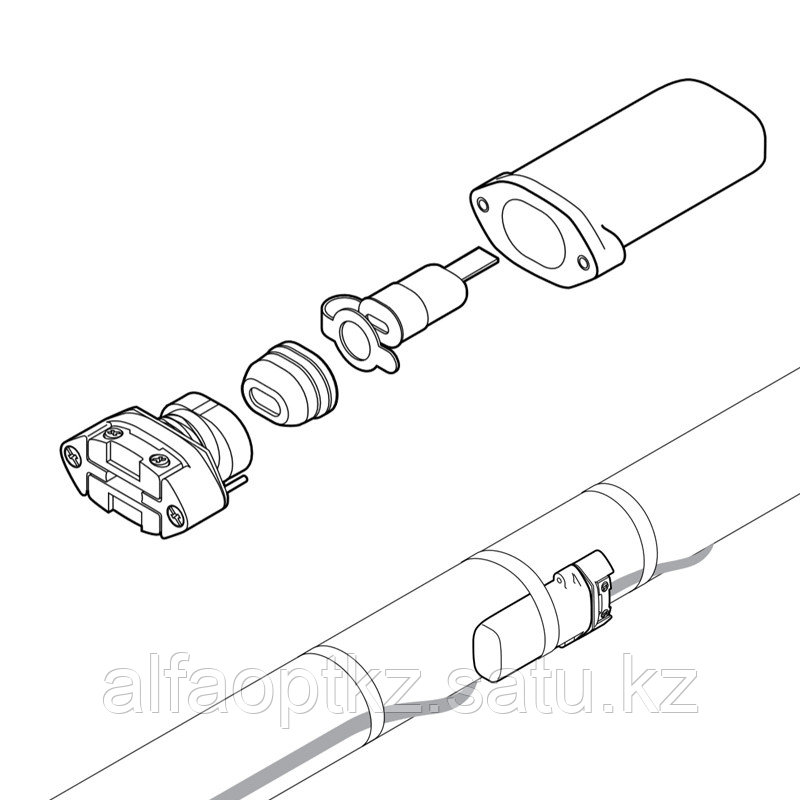 Комплект для оконцевания E-150-F для кабелей FHT,FMT