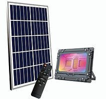 Прожектор на солнечной батареи с функцией RGB