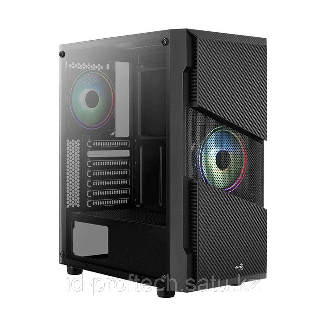 Компьютерный корпус Aerocool Menace Saturn RGB без Б-П