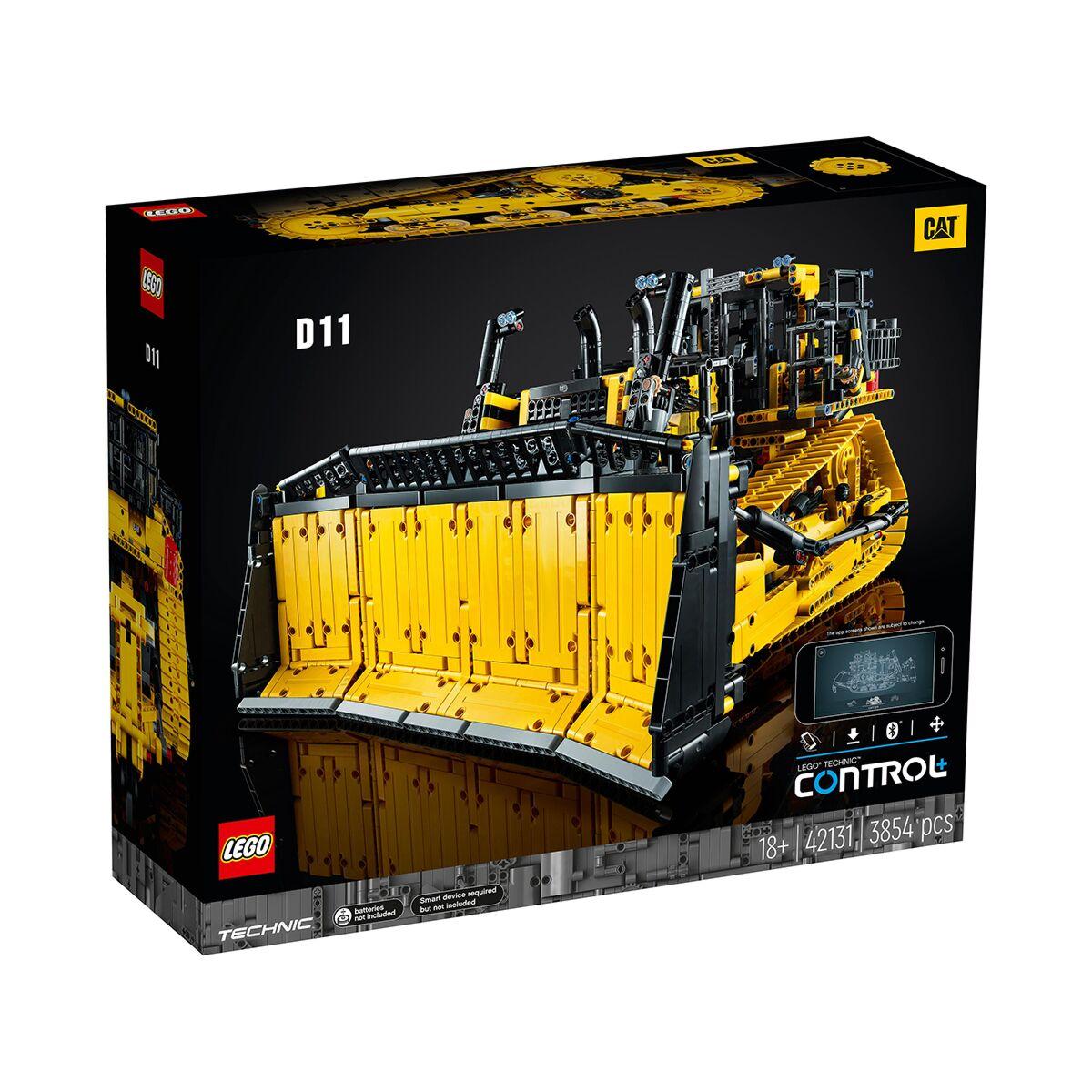 Конструктор LEGO Бульдозер Cat D11 на пульте управления TECHNIC 42131