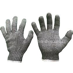 Перчатки х/б серые, Рабочие перчатки х/б оптом.