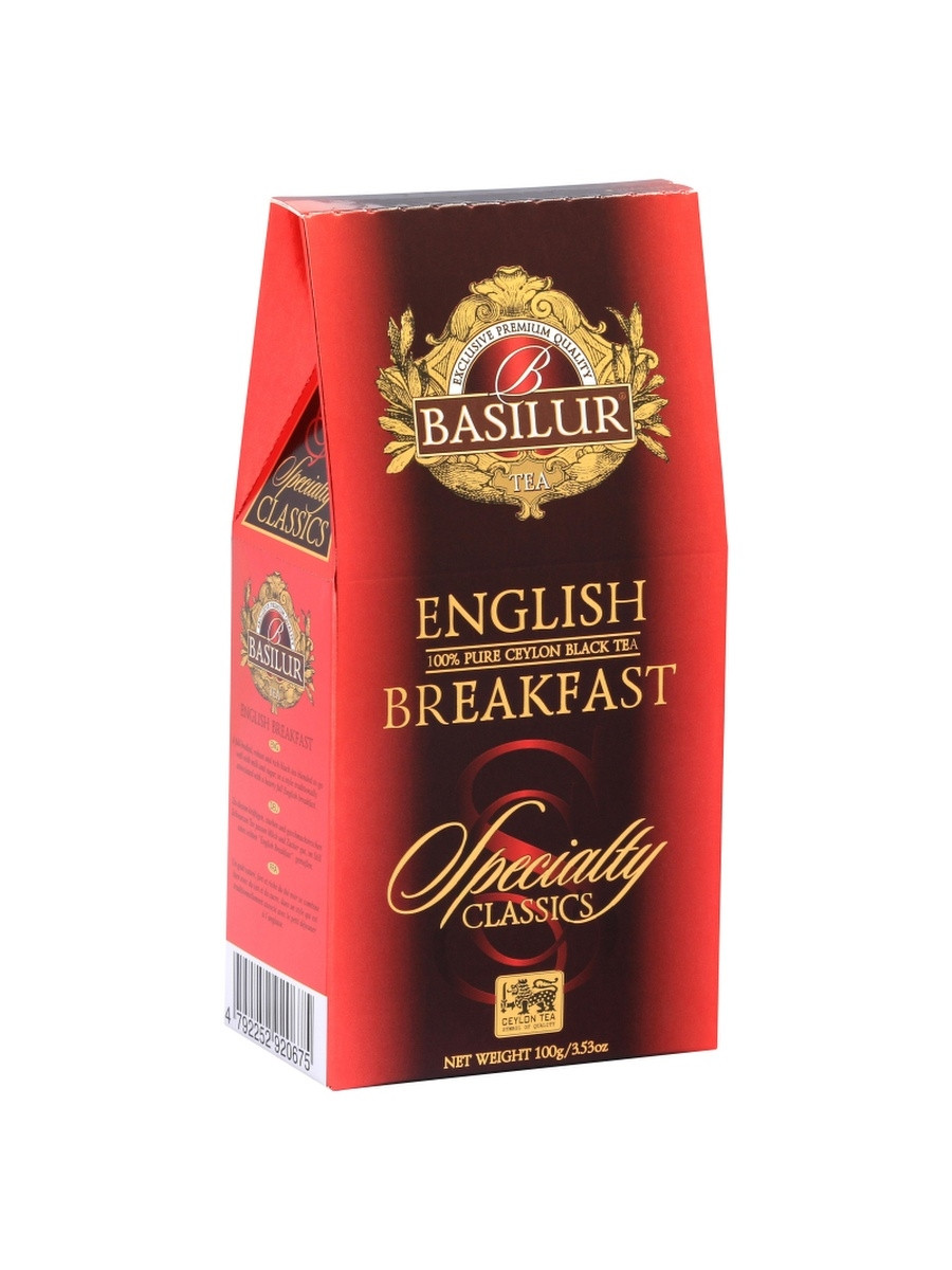 Чай черный Eanglish Breakfast Basilur 100г