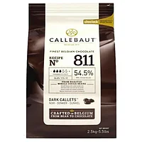 Шоколад тёмный 54,5%, Callebaut, Бельгия, 2,5 кг упаковка